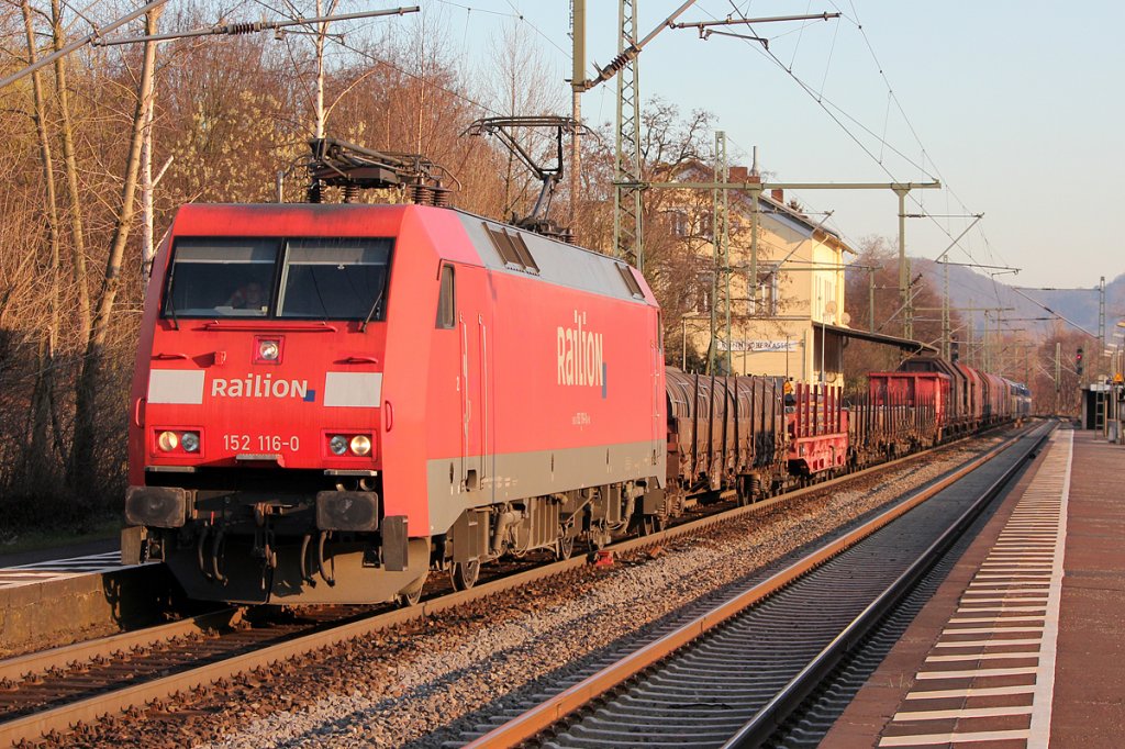 152 116-0 in Bonn Oberkassel am 19.03.2012