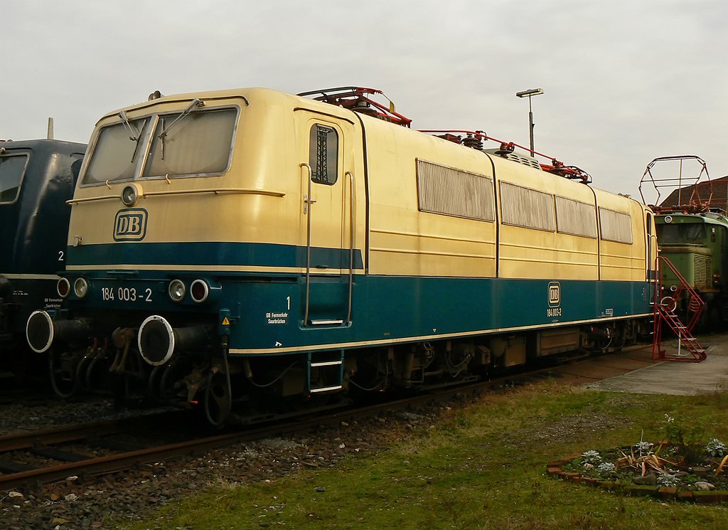 184 003-2 ,ausgestellt im DB Museum Koblenz (Nov.09)