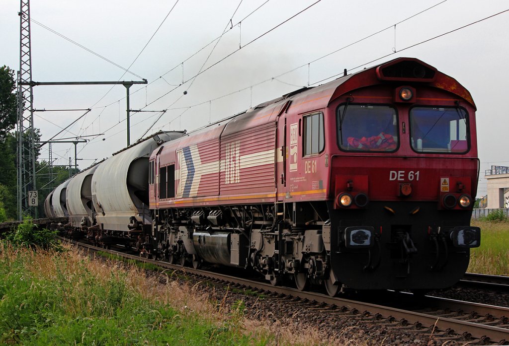 DE61 der HGK in Porz Wahn am 12.06.2012