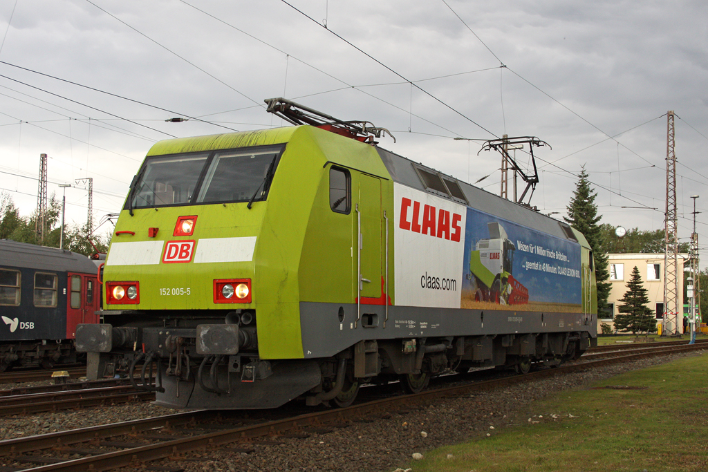 Die 152 005-5 beim BW Fest Osnabr�ck am 18,09,10