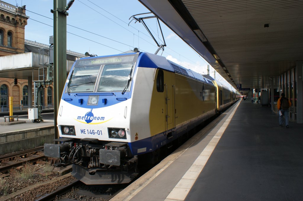 Metronom 146 501 am 30.07.2009 in Hannover
