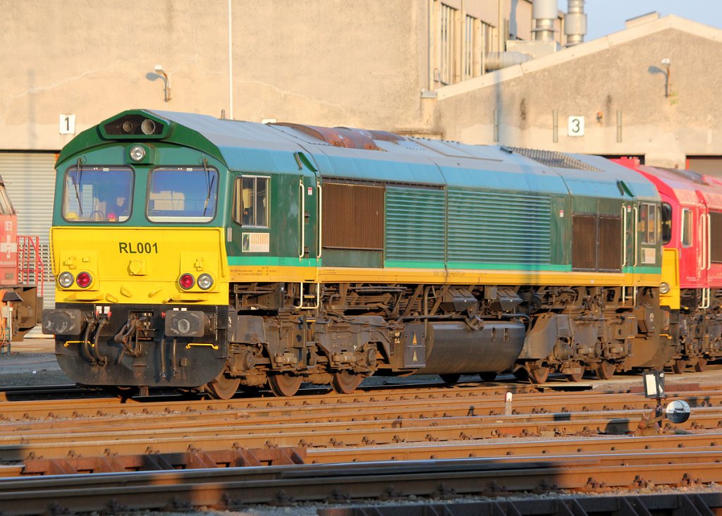 RL001 / 266 031-4 D-CFLCA im BW der HGK in Br�hl Vochem am 02.04.2013