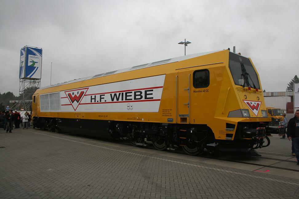 Voith Maxima 40CC der Fa.Wiebe auf der Innotrans 2010