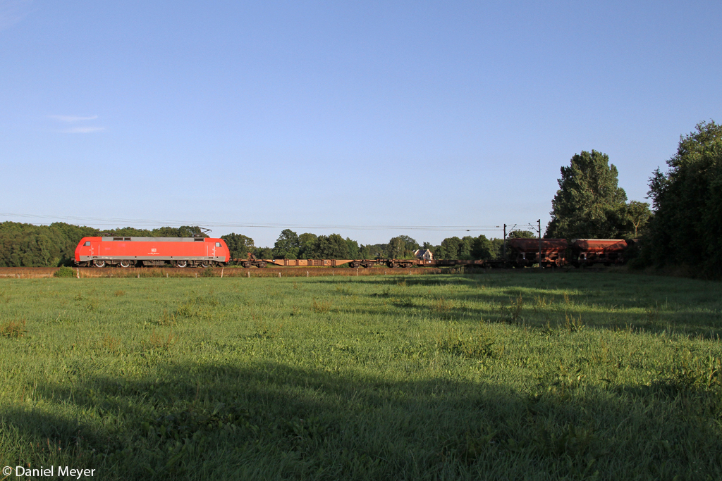 Die 152 119-4 in Ramelsloh am 01.08.2013 