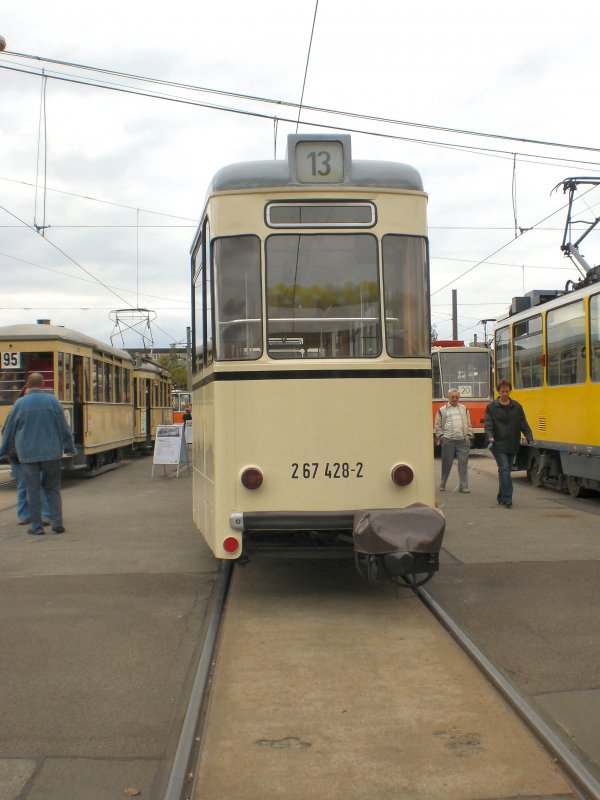 Blick auf den REKO-ZUg, Bh Lichtenberg Oktober 2009