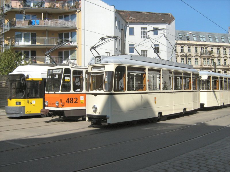 Drei Generationen von Strassenbahnen, 19.4.2009
