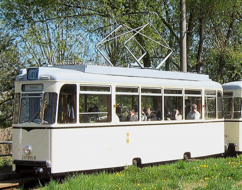 REKO-Triebwagen, Rosenthal Nord April 2009