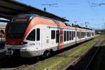 ET405 der VIAS/RMV steht am 30 April 2026 in Neuwied.