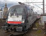 ES 64 U2-026 auf einer Dienstfahrt von K�ln Bbf.