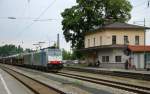 Pfingstsamstag-Stilleben im Bahnhof A�ling.