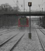 Das F f�r Frankfurt Hbf simbolisiert in Ffm-Griesheim das der Fahrweg eben in diese Richtung legt.