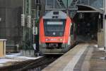 Ein Vias Itno erreicht soeben den Frankfurter Hauptbahnhof.