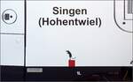 Rats! Da hat sich doch der Seehas RABe 521 008 'Singen Hohentwiel' in seiner jährlich wiederkehrenden Funktion als Osterhas glatt sein eigenes Osterei versteckt...