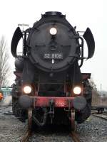 52 8106 im alten BW K�ln-Nippes am 11.12.2010