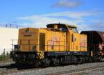 Ein Lok Lok Portrait der EBW-Cargo V100 aus W�rzburg.