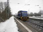 Eine V100 von der InfraLeuna in Beuel am 14.12.10