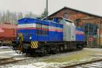 V 1405.02,  Brunhilde , der RAR, aufgenommen am 25.02.11, in Neuoffingen.