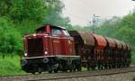 V 126, 212 089-7, Bayerische Oberlandbahn, aufgenommen am 16.05.13, bei Neuoffingen.