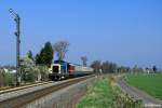 212 039-2 mit einem Sonderzug von Köln nach Satzvey am 29.03.2014 bei Derkum.