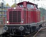 212 007-9 beim umsetzen in Solingen Hbf.