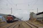 V100 2335 und P8 2455  Posen  als DPE 75908 (Rottweil - Hausach) am 06.01.2013 in St. Georgen.