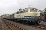 Die 216 224-6 in Frankenberg (Eder) am 23,10,10