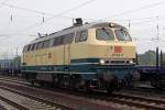 Die 217 014-0 in Darmstadt-Kranichstein am 05,06,11