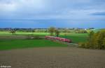 218 400-0 mit der RB 27039 von M�nchen nach M�hldorf am 27.10.2013 bei Rattenkirchen.