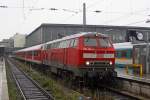 Die 218 454-7 in M�nchen Hbf am 07,08,10