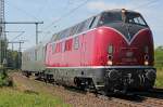 V200 116 in Porz Wahn am 01.06.2011