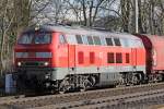 Die 225 029-8 in Ratingen Lintorf am 04,03,10