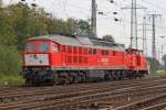 Die 232 906-8 mit einer defekten V60 in Gremberg am 04,10,10