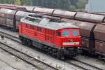 Die 232 117-2 im Rheinkalk Werk W�lfrath Rohdenhaus am 14,10,10