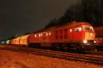 Die 232 909-2 in Dornap-Hahnenfurth am 18.11.09 