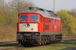 Die 232 283-2 in Dornap-Hahnenfurth am 14,04,10