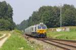 Die 247 059-9 in T�ssling am 01,08,11
