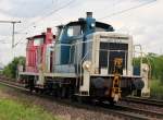 365 131-2 mit 365 140 im Schlepp in Porz Wahn am 09.06.2011