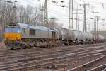 EU06 mit Kesselzug in Gremberg am 24.03.2011 