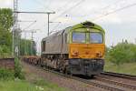 Captrain Class 66 in Porz Wahn am 04.05.2011