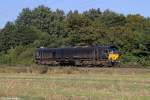 Die DE 675 ( 266 111-4 ) in Ratingen Lintorf am 27.09.2013 