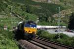 Die Fototour an den Rhein begann mit einer Class 66 der DLC mit einem Kesselwagzug.