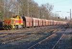 E&H´s 542 kommt aus dem Angertal zur�ck , aufgenommen in Ratingen-Lintorf am 07.03.2011