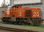 Lok 20 der SECO Rail in K�ln Kalk im Sept.08