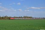 101 068-5 mit dem EC 8 von Chur nach Hamburg-Altona am 18.04.2013 in Langenfeld(Rhld).