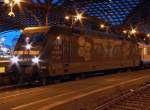 101 141-0  Bahnazubis gegen Gewalt  in K�ln Hbf.
