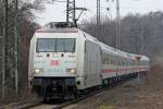 Die 101 034-7 (In Form) in K�ln West am 21,01,10