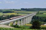 103 235-8 mit dem IC 118 von Salzburg nach M�nster am 13.07.2013 bei Enzweihingen.
