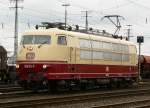 103 113-7 bei der Lokparade in Koblenz L�tzel am 03.04.2010