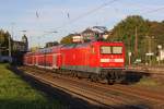 Die 112 136 in Wuppertal Steinbeck am 29,09,11