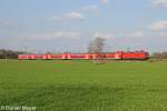 Die 112 146-6 bei Quarnstedt am 05,05,13 